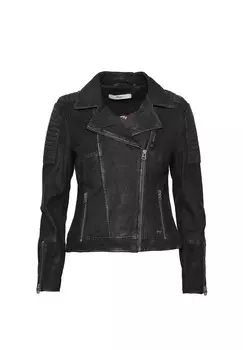 Кожаная куртка Maze, черный