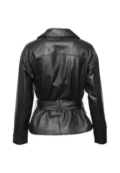 Кожаная куртка Maze, черный