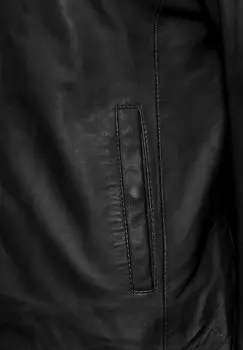 Кожаная куртка Maze, черный