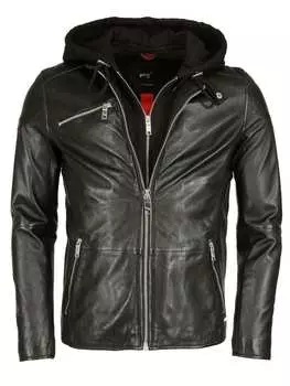 Кожаная куртка Maze, черный