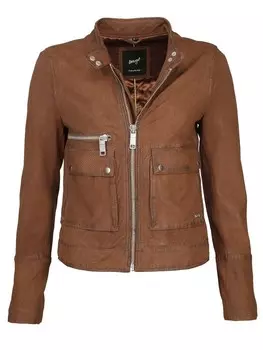 Кожаная куртка Maze Clermont, коричневый