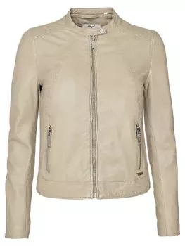Кожаная куртка Maze, цвет greige