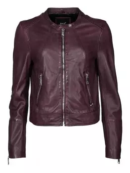 Кожаная куртка Maze, цвет mahagony