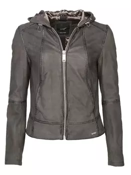 Кожаная куртка Maze Donie, антрацит