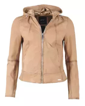 Кожаная куртка Maze "Donie", кремовый