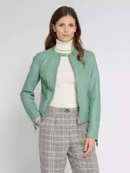 Кожаная куртка Maze "Гренада", цвет Dusty Jade