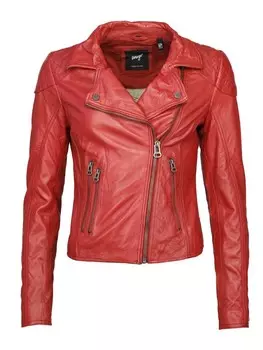 Кожаная куртка Maze Ibiza, красный