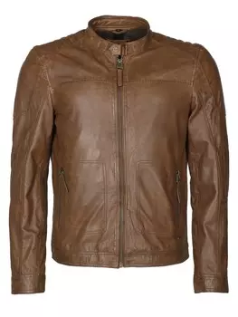 Кожаная куртка Maze Jack, цвет hazelbrown