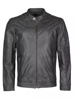 Кожаная куртка Maze Jack, серый