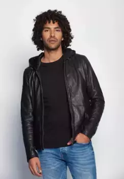 Кожаная куртка Maze "Эстеро", черный