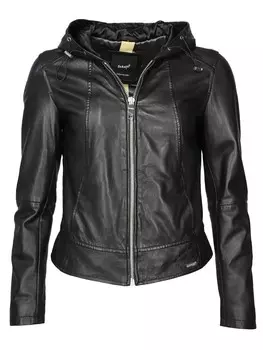 Кожаная куртка Maze Keys, черный