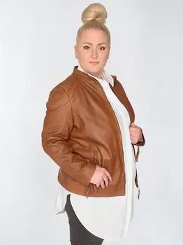 Кожаная куртка Maze, коричневый