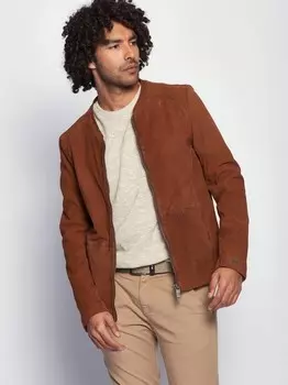 Кожаная куртка Maze, коричневый