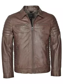 Кожаная куртка Maze, коричневый