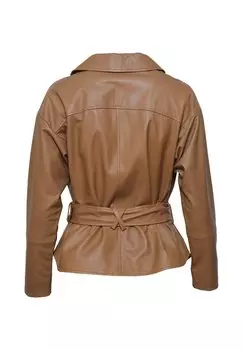 Кожаная куртка Maze, коричневый
