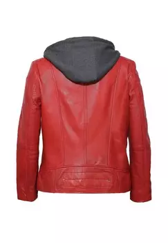 Кожаная куртка Maze, красный