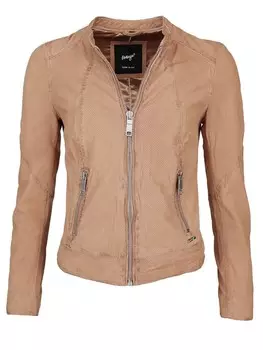 Кожаная куртка Maze Mabel, кремовый