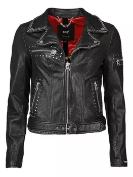 Кожаная куртка Maze Manaia, черный