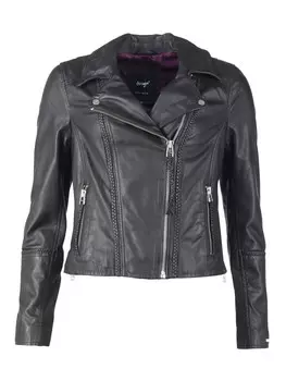 Кожаная куртка Maze Manti, черный