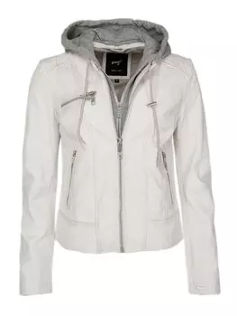 Кожаная куртка Maze Mico, белый