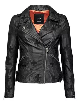 Кожаная куртка Maze Movas, черный