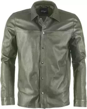 Кожаная куртка Maze, оливковый