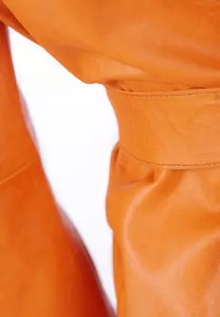 Кожаная куртка Maze, оранжевый