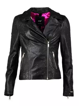 Кожаная куртка Maze Pin, черный