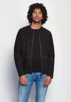 Кожаная куртка Maze "Prescott", черный