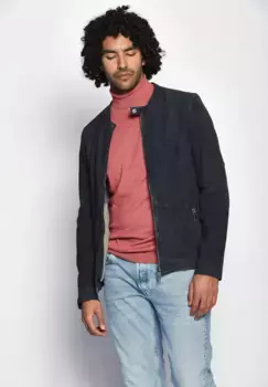 Кожаная куртка Maze "Prescott", синий