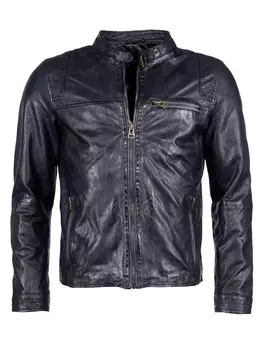 Кожаная куртка Maze Puckham, синий