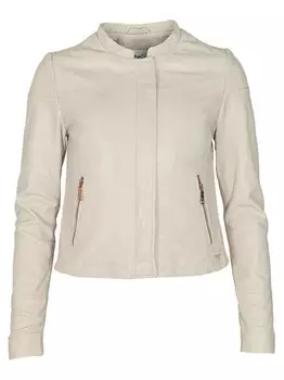 Кожаная куртка Maze, серый