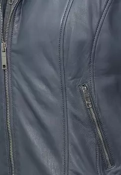 Кожаная куртка Maze, синий