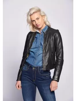 Кожаная куртка Maze Smaragd, черный