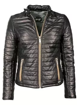 Кожаная куртка Maze Sota, черный