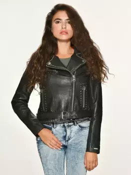 Кожаная куртка Maze "Spicer", черный