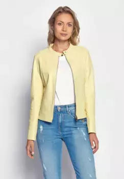 Кожаная куртка Maze "Summerset", желтый