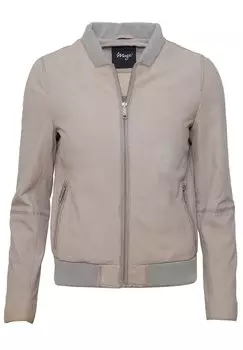 Кожаная куртка Maze, светло-голубой