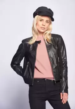 Кожаная куртка Maze "Tecuala", черный