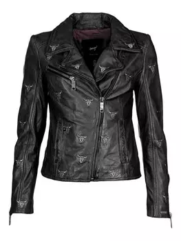 Кожаная куртка Maze Vegas, черный