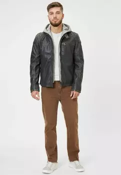 Кожаная куртка MDERRIL SF Gipsy by Mauritius, черный