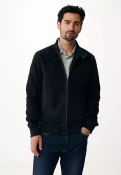 Кожаная куртка Mexx, черный