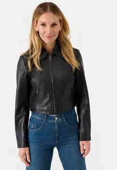 Кожаная куртка MIA Ricano, черный