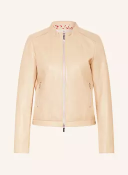 Кожаная куртка Milestone, бежевый