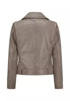 Кожаная куртка Milestone, серо-коричневый