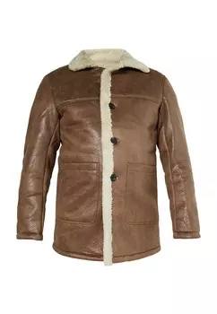 Кожаная куртка MO Winter Jacket, коричневый