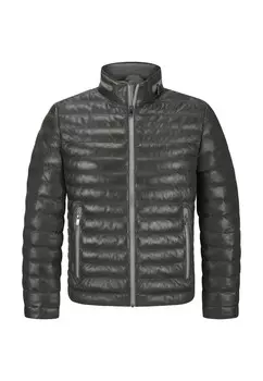 Кожаная куртка MSCORTINO Milestone, антрацит