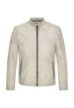 Кожаная куртка MSLACONA Milestone, белый