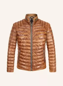 Кожаная куртка мсмалик Milestone, коричневый