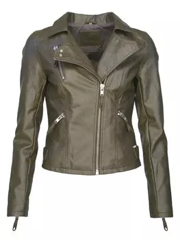 Кожаная куртка Mustang 31019142, оливковый